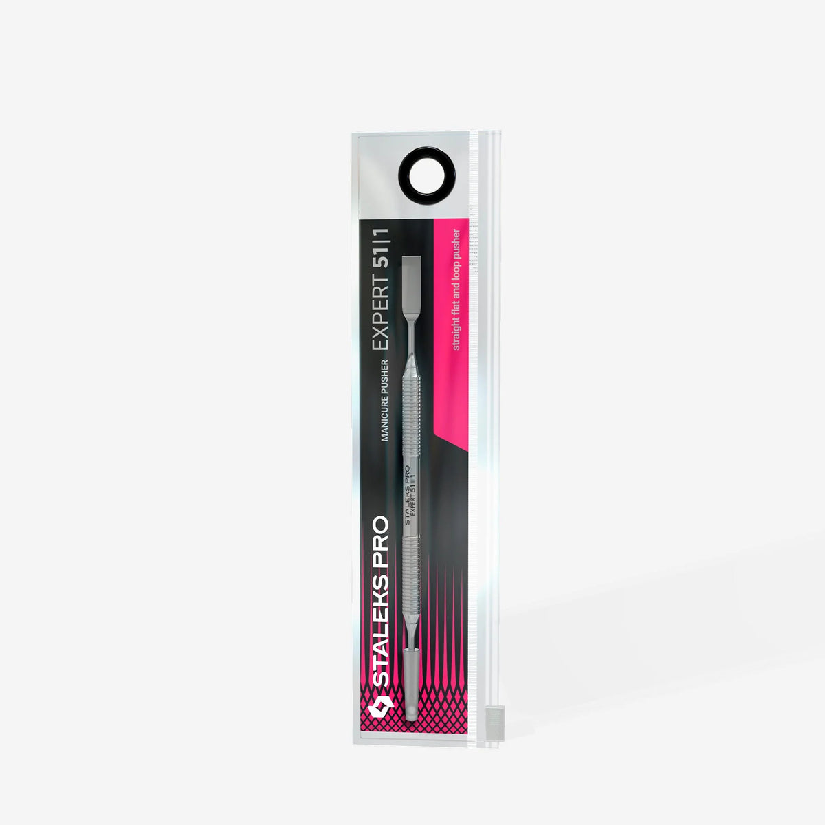 STALEKS PRO EXPERT 51 TYPE 1 Manicure Pusher – Rechte Pusher & Ring