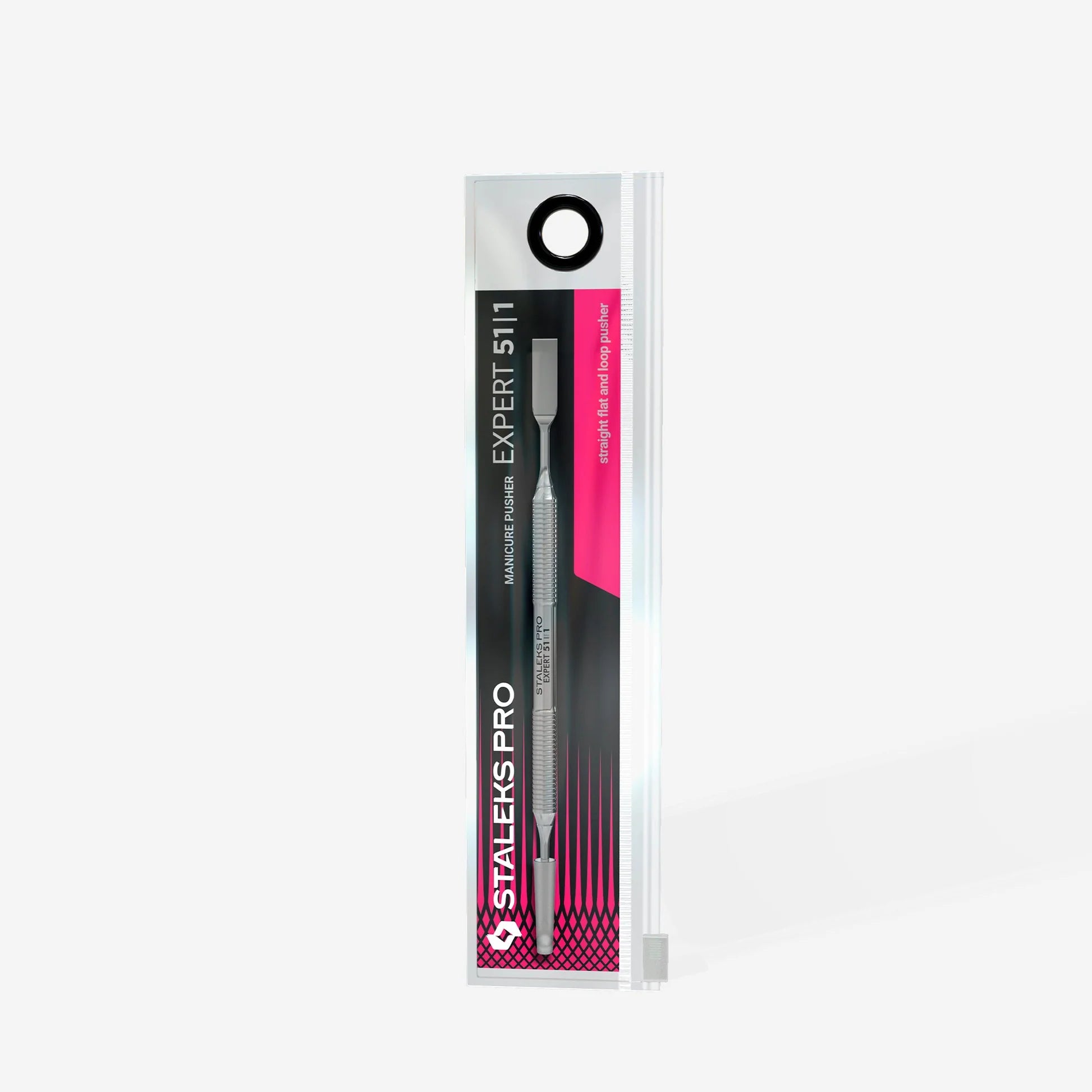 STALEKS PRO EXPERT 51 TYPE 1 Manicure Pusher – Rechte Pusher & Ring