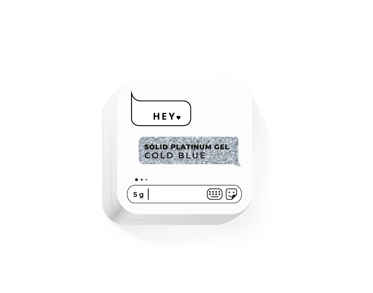HEYLOVE Solid Platinum Gel COLD BLUE, 5g