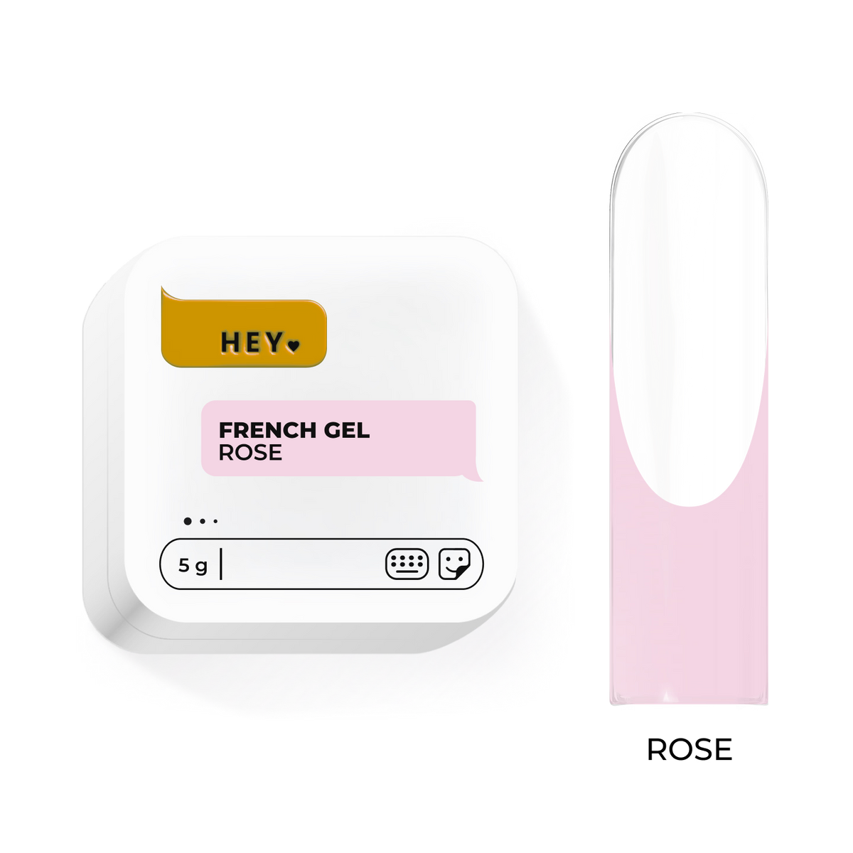 HEYLOVE French Gel ROSE, 5g
