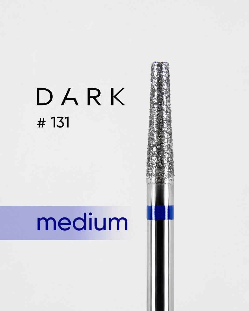 DARK Diamant Freesbitje 131, 2.5mm Kegel Blauw/Medium