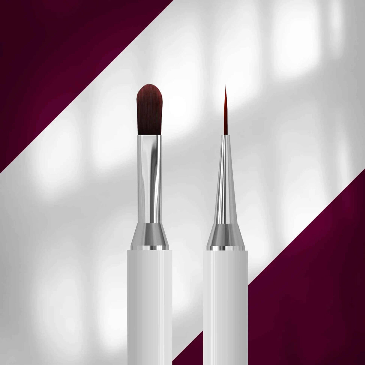 Dubbelzijdige Ovale Gel / Liner Penseel NBX-06/11 – Exclusive Serie