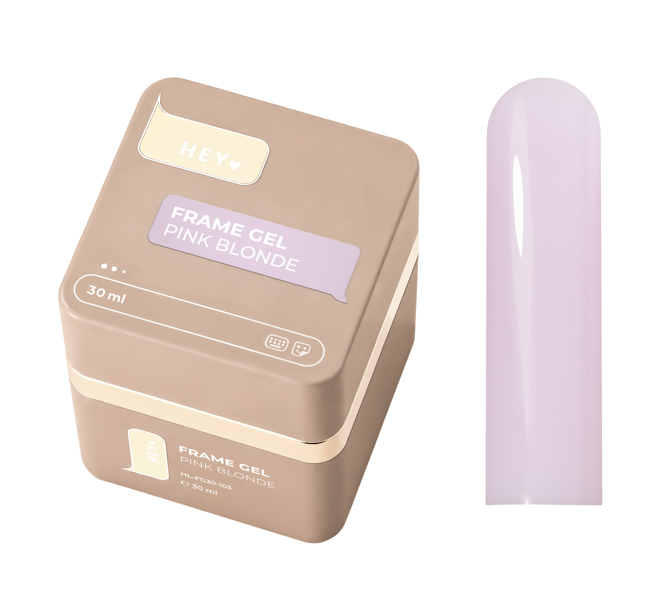HEYLOVE Frame Gel PINK BLONDE, 30ml