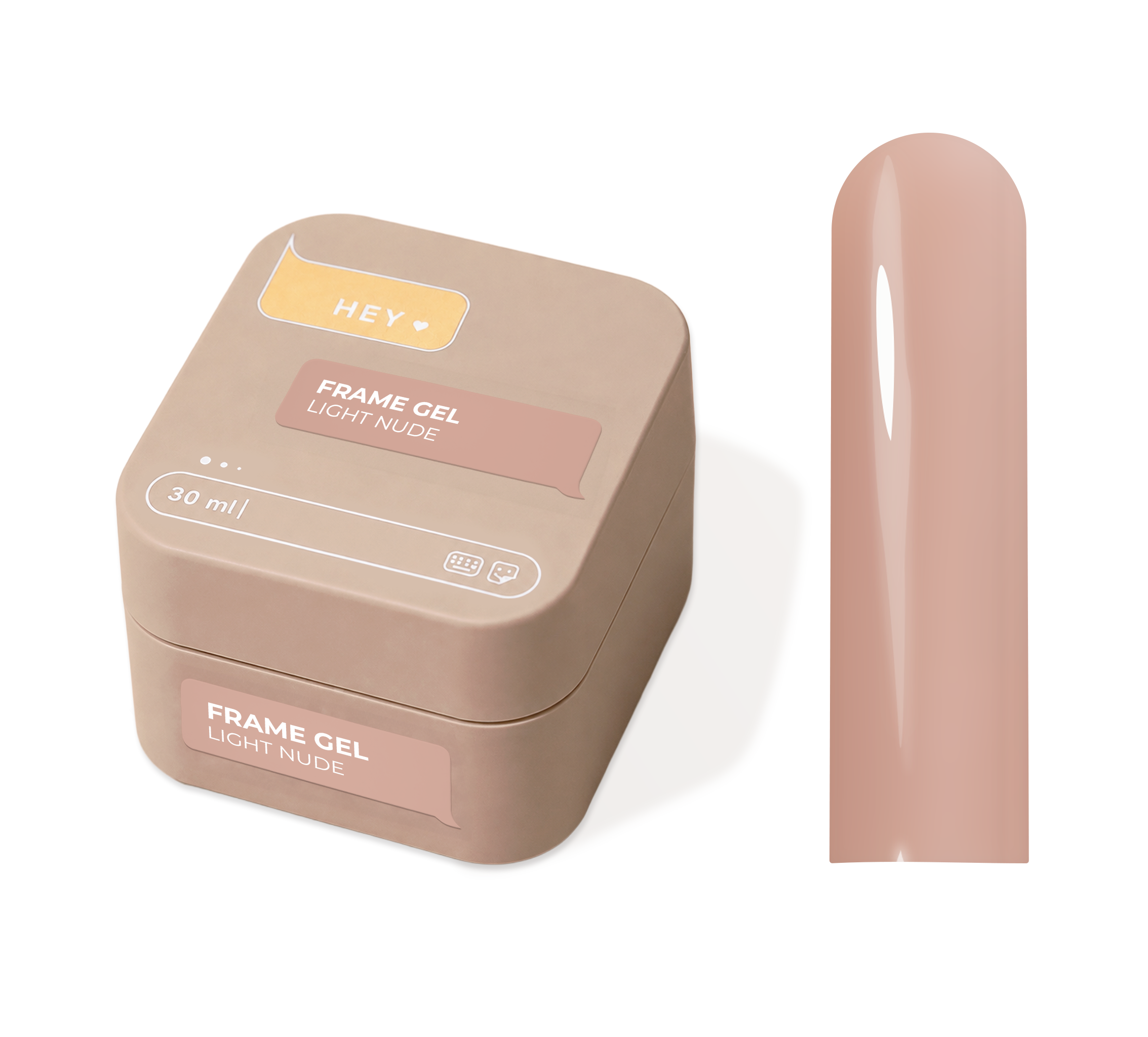 HEYLOVE Frame Gel LIGHT NUDE, 30ml
