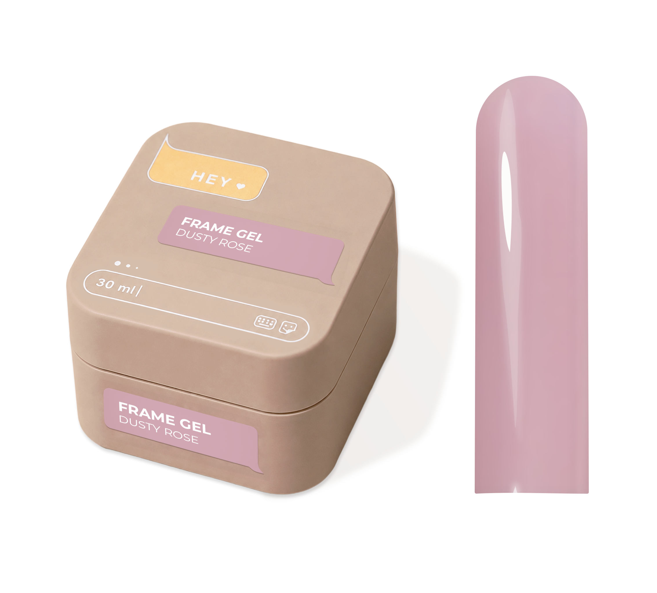 HEYLOVE Frame Gel DUSTY ROSE, 30ml