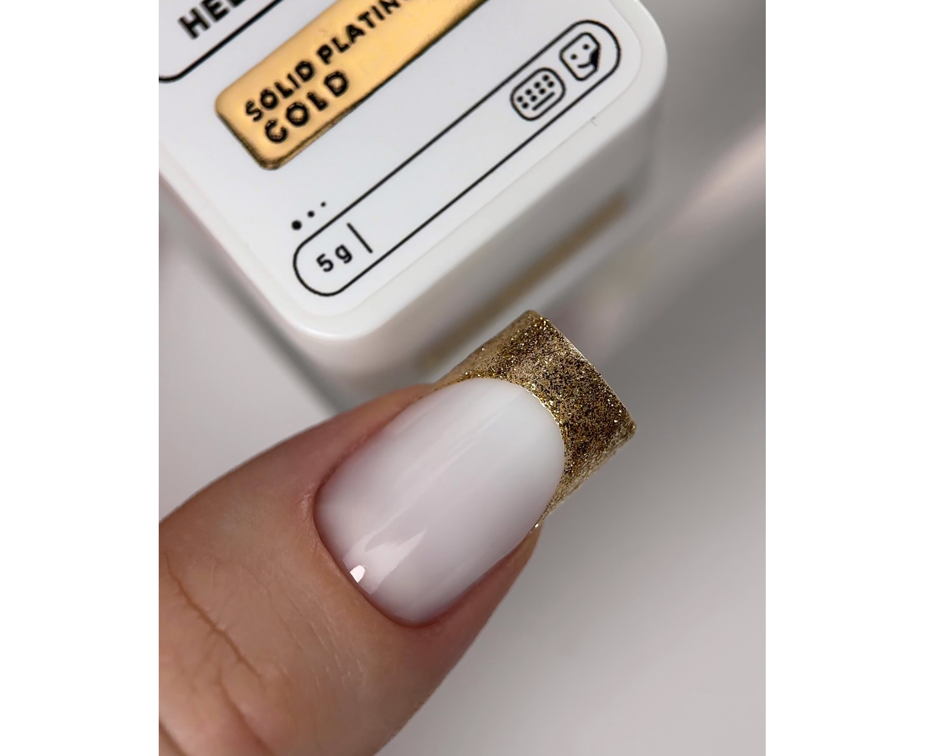 HEYLOVE Solid Platinum Gel GOLD, 5g - SimDi Beauty
