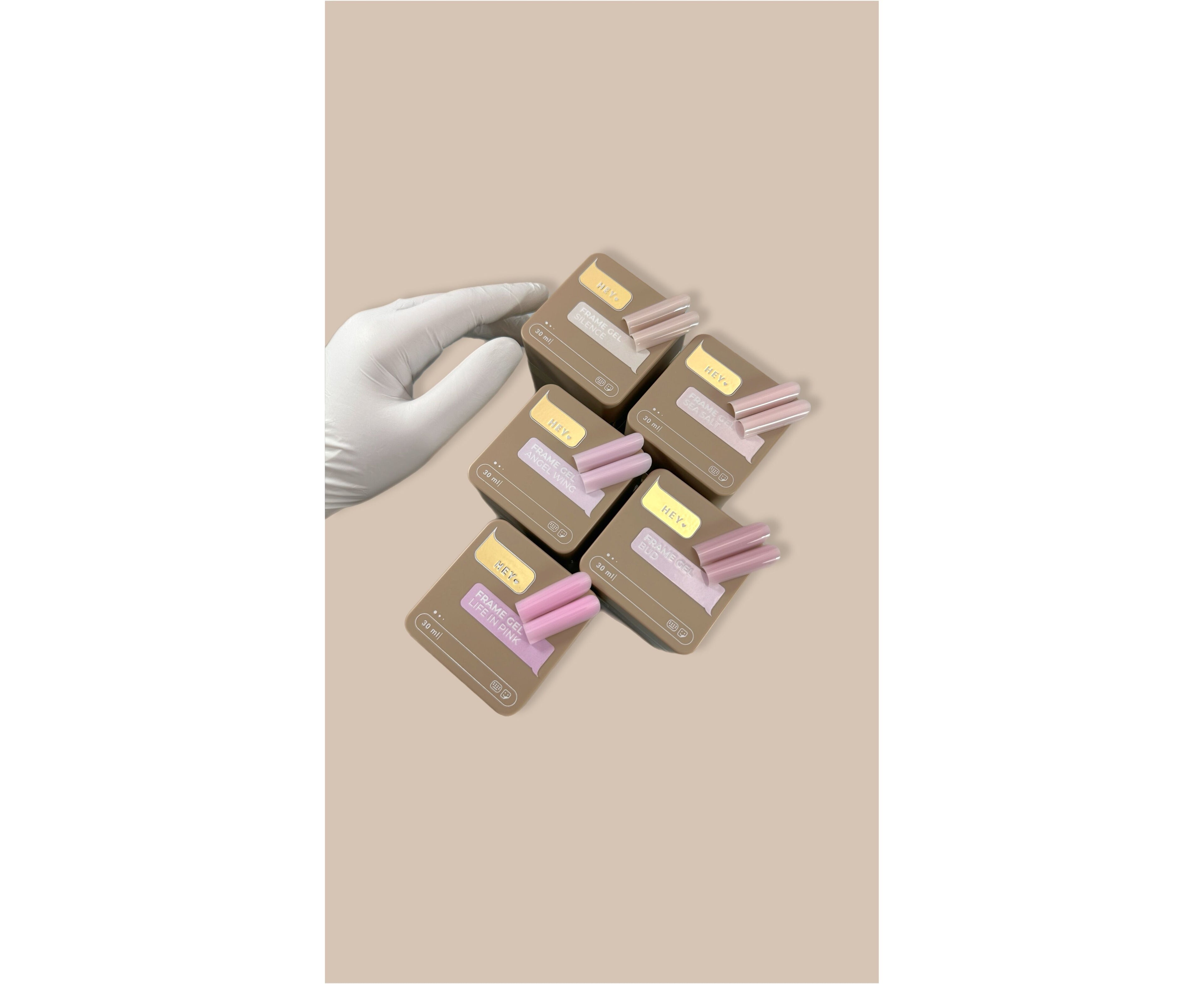 HEYLOVE Frame Gel CORAL BLUSH, 30ml