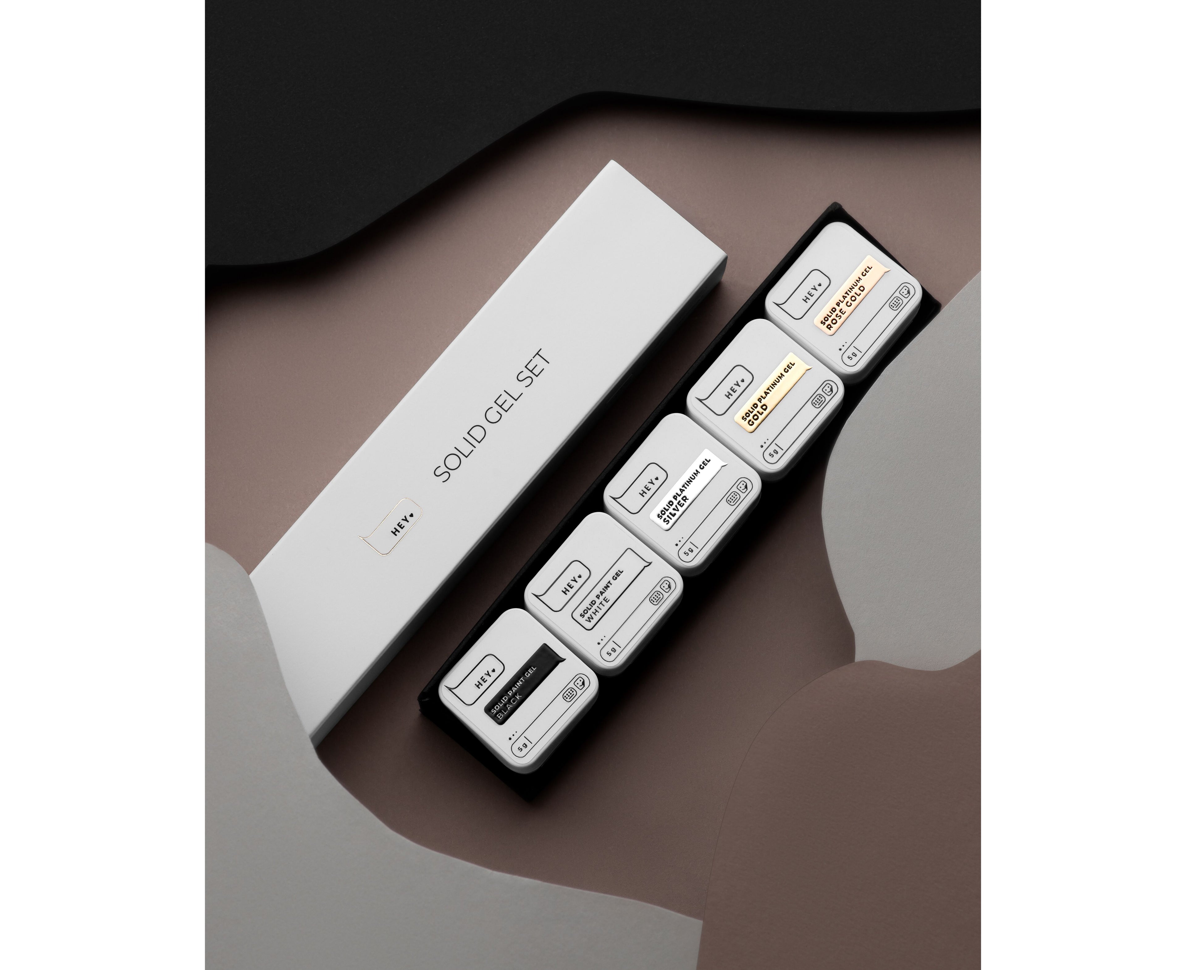 HEYLOVE Solid Platinum Gel SILVER, 5g