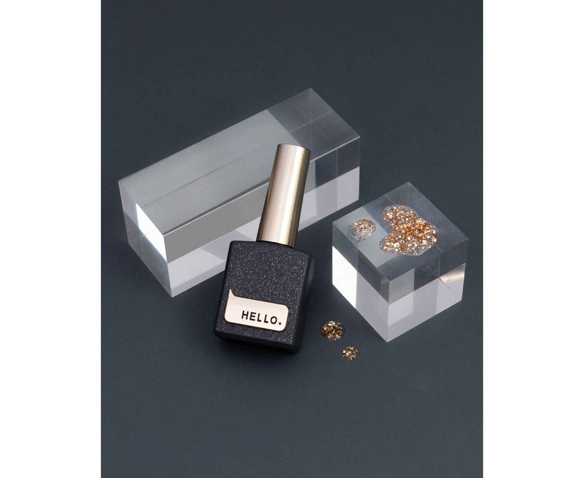 HEYLOVE Coin Glossy Top Coat GOLD, 15ml