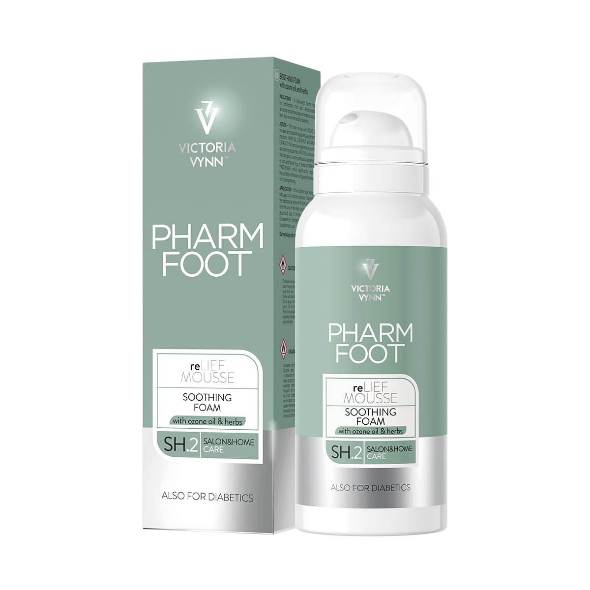 PHARM FOOT reLIEF MOUSSE 105 ml – Cooling Foot Foam with Ozone Oil and Herbs