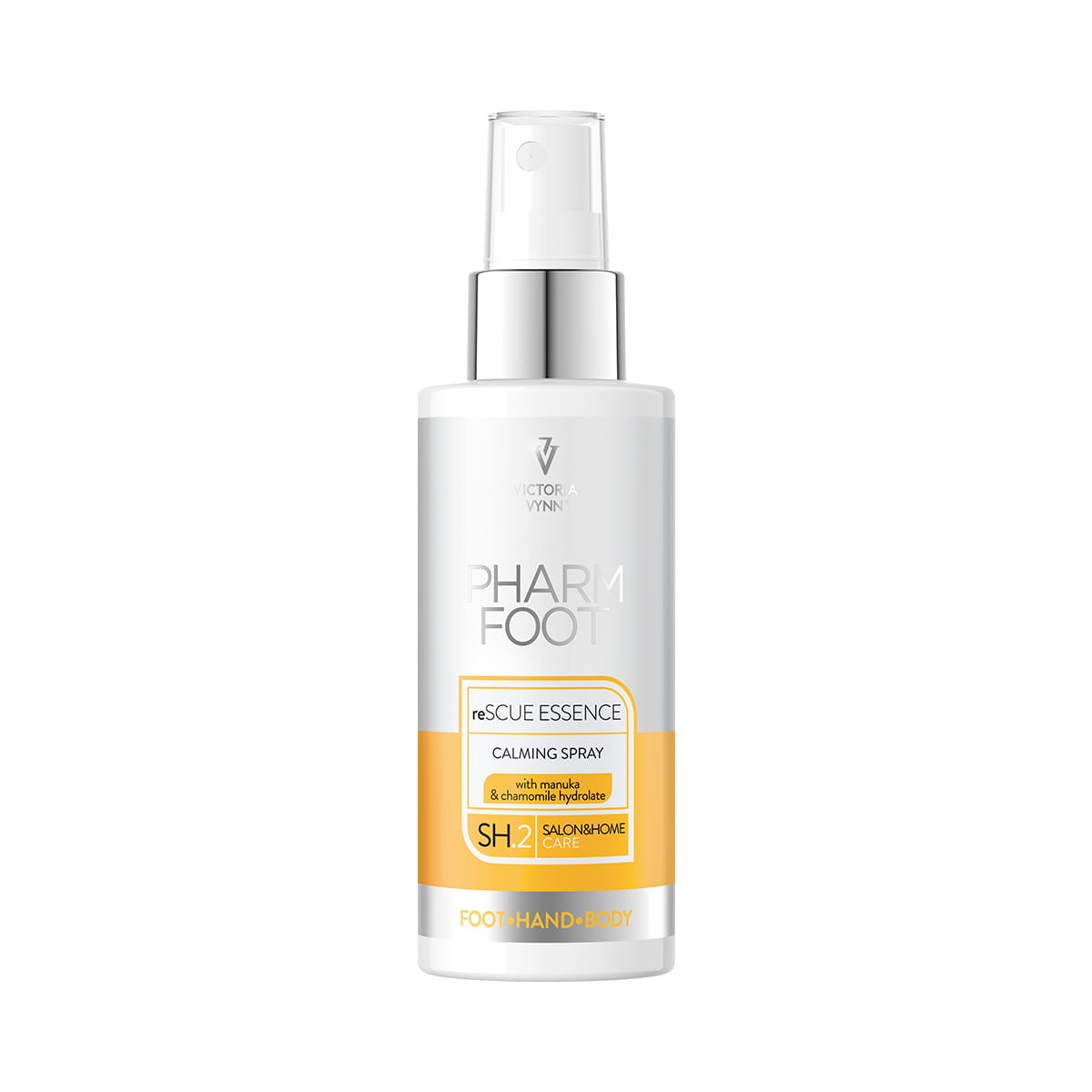 PHARM FOOT reSCUE ESSENCE 150 мл – Успокаивающий спрей для ног с мёдом манука и ромашкой