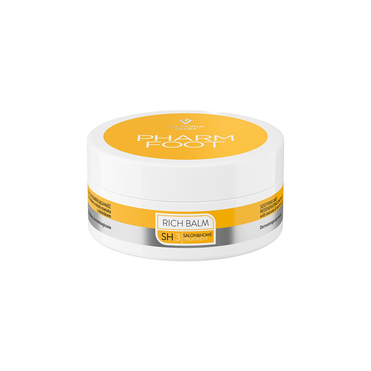 PHARM FOOT Rich Balm 75 г – Восстанавливающая и успокаивающая мазь с мёдом манука и облепиховым маслом