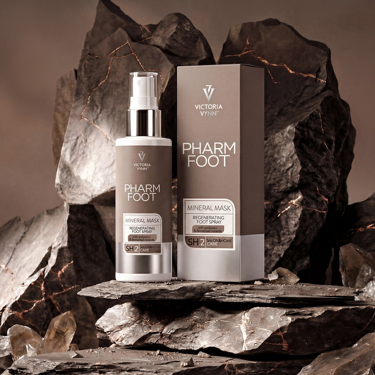PHARM FOOT Mineral Mask 150 мл – Восстанавливающий спрей для ног с пребиотиками и минералами
