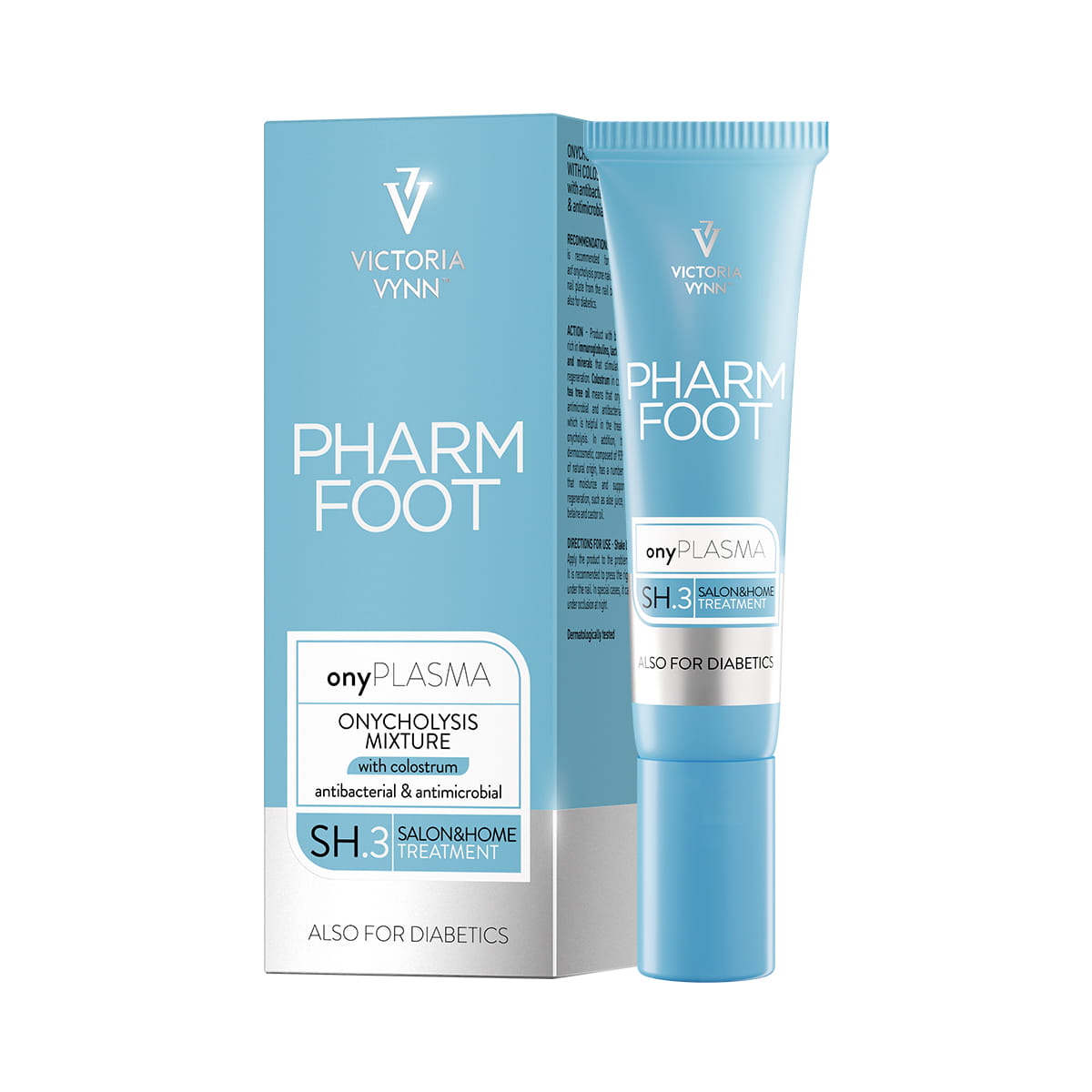 PHARMA FOOT onyPLASMA 15 мл – Ухаживающая сыворотка для ногтей при онихолизисе с молозивом