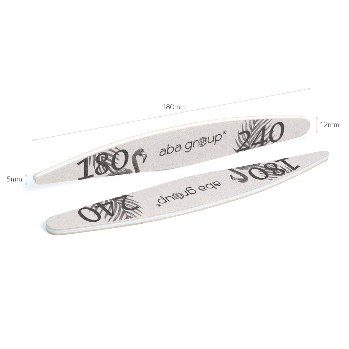 Aba Group Wegwerp Nagelvijlen WINGS 180/240 25stuks - SimDi Beauty