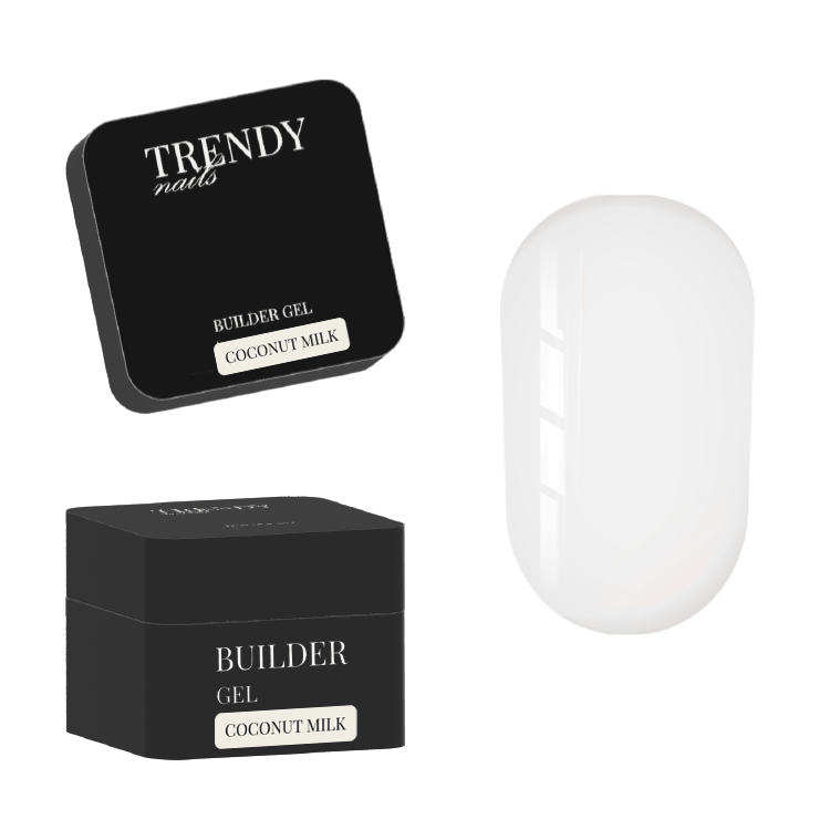 Builder gel in a bottle COCONUT MILK, Trendy Nails - SimDi Beauty