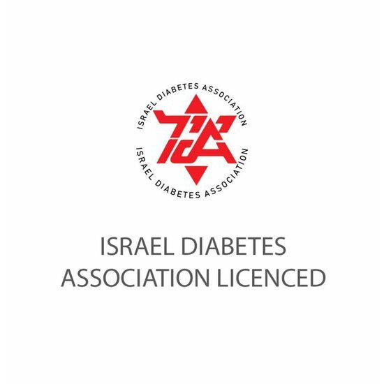 Clearance active nail solution verpakking met logo van de Israel Diabetes Association