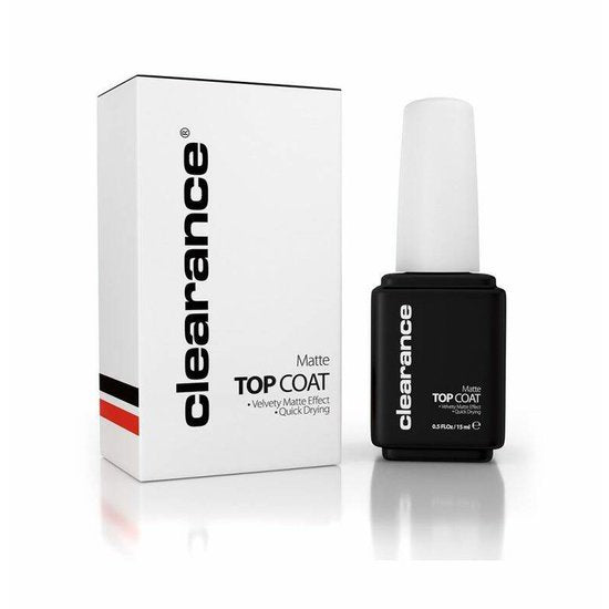 Clearance matte top coat 15ml met fluweelzachte matte afwerking en snelle droogtijd