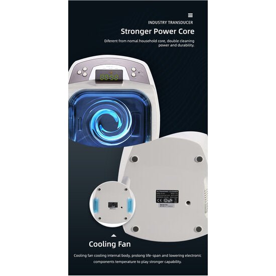 CODYSON Ultrasoon Reiniger CD - 4810 2.0L - SimDi Beauty