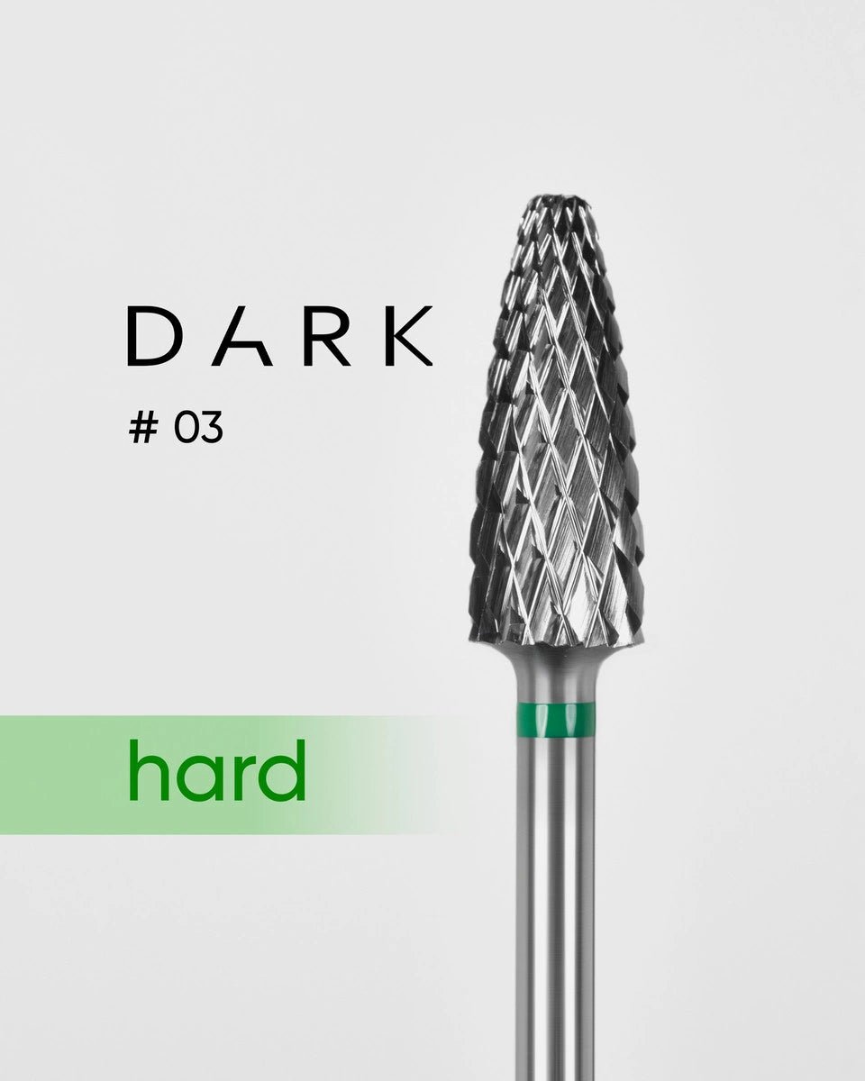 DARK Carbide Bitje 03, 5mm Groen/Grof - SimDi Beauty