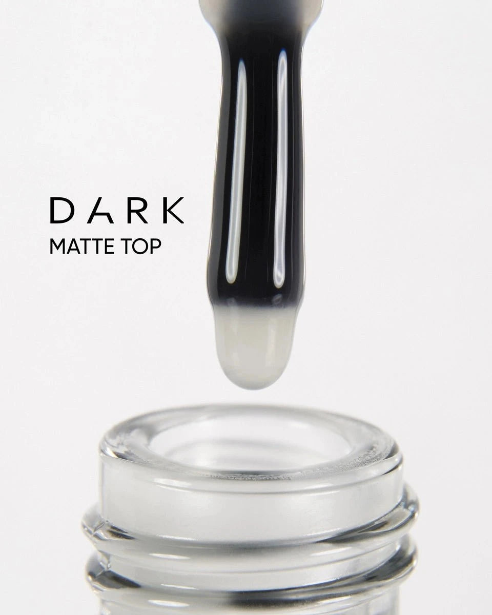 DARK Matte Top, 15ml - SimDi Beauty