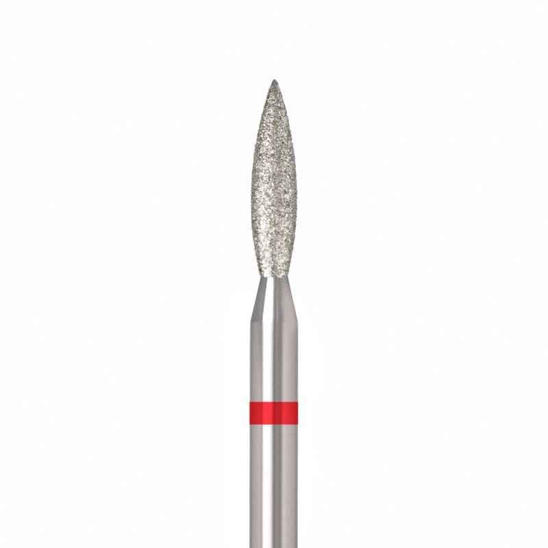 ULKA Diamand Freesbitje 2,1 lengte 10mm Rood