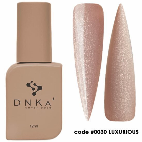 DNKa cover base nagellak in beige kleur met glans, een van de beste nagelproducten online
