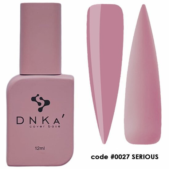 DNKa nagellak cover base 12ml in roze tint met code 0027 voor nagelgroothandel producten