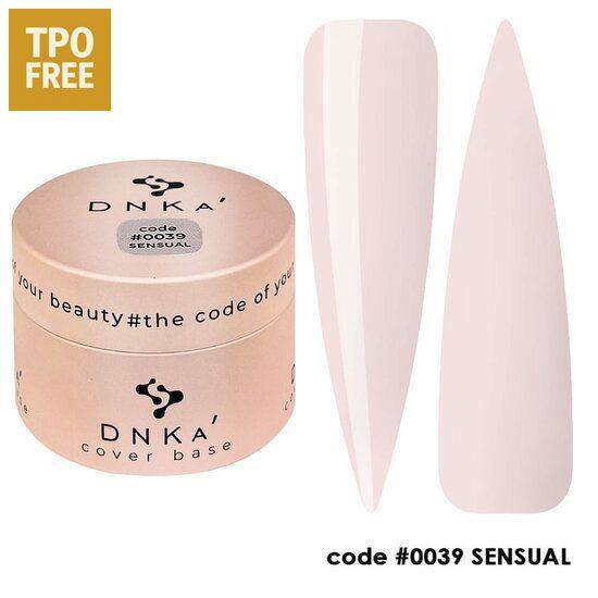 DNKa cover base nagelproduct in roze voor nagelsalon benodigdheden met code 0039 Sensual
