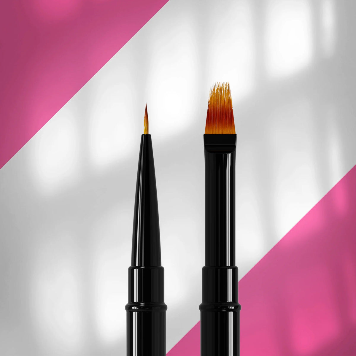 Dubbelzijdige Staleks Penseel EXPERT – Liner 7 mm / Gradient 11 mm - SimDi Beauty