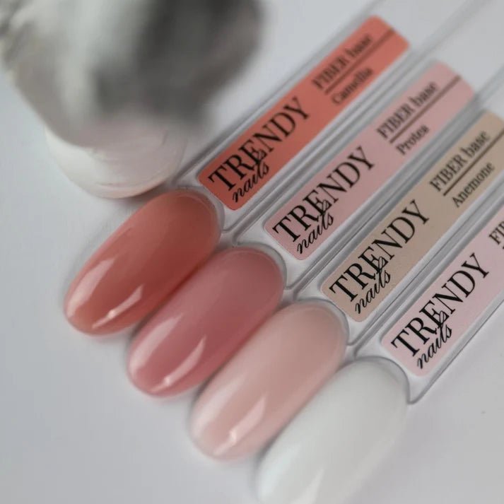 Fiber base CAMELLIA, Trendy Nails 15ml - SimDi Beauty