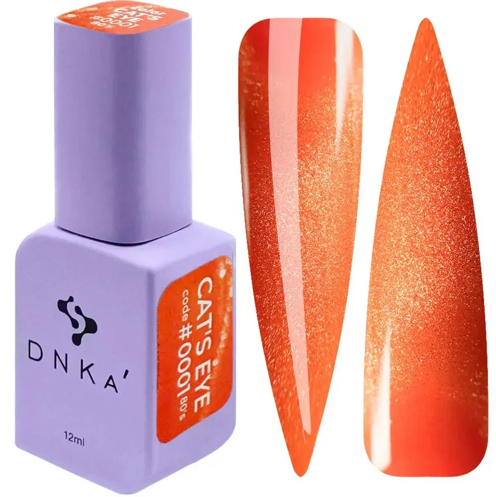 Gellak DNKá Cat´s Eye 0001 80´s HEMA/TPO FREE, 12ml - SimDi Beauty