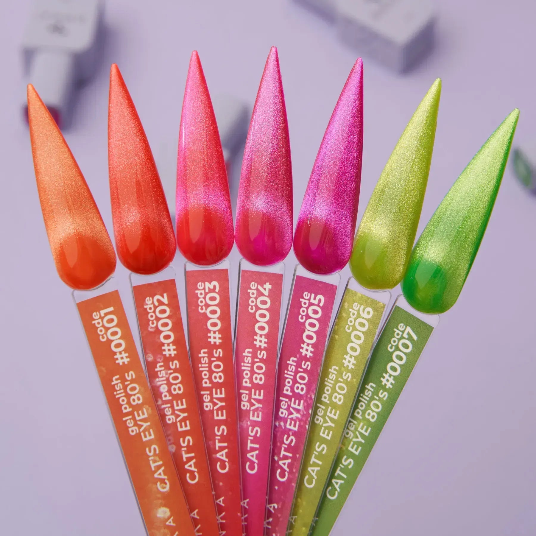 Gellak DNKá Cat´s Eye 0002 80´s HEMA/TPO FREE, 12ml - SimDi Beauty