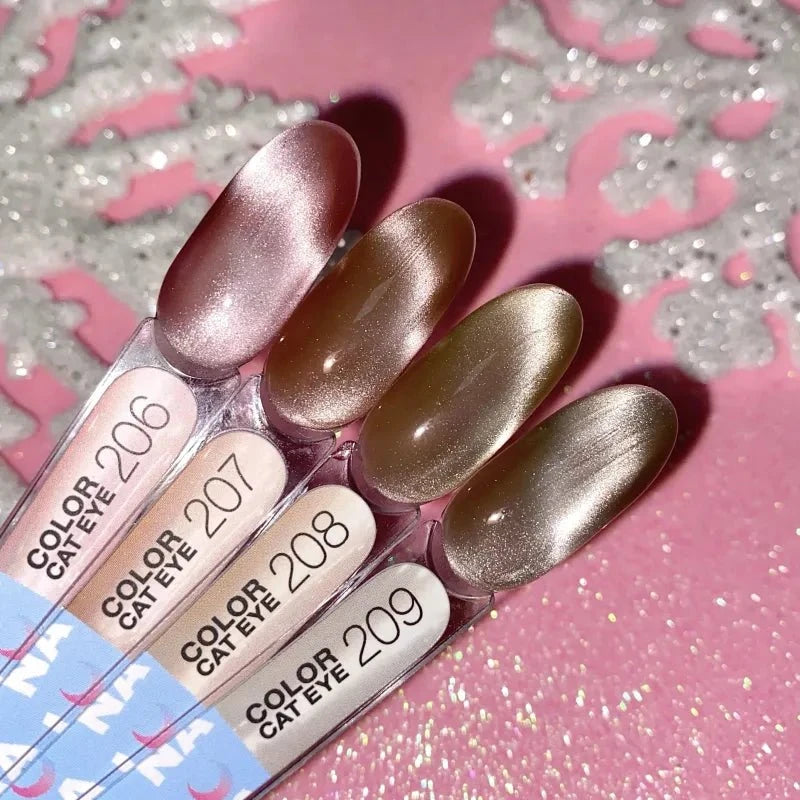 Gellak LUNA Cat Eye Nr.206, 8ml - SimDi Beauty