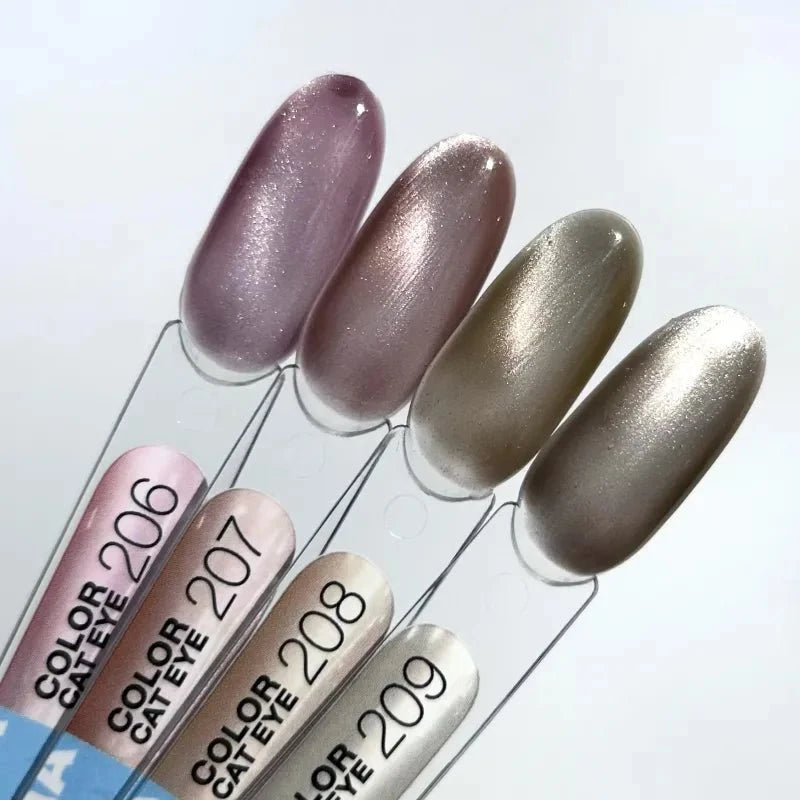 Gellak LUNA Cat Eye Nr.208, 8ml - SimDi Beauty