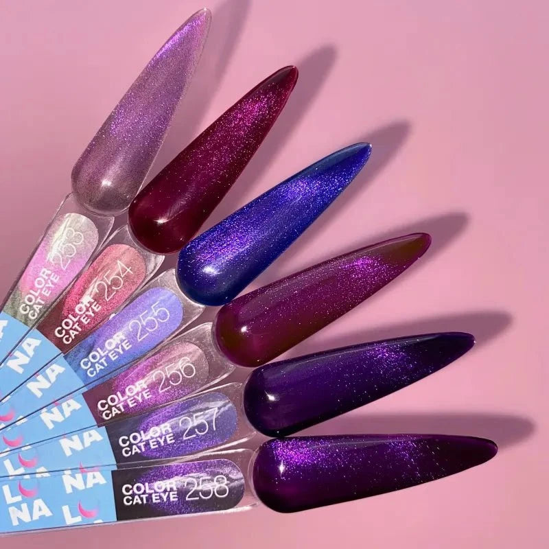 Gellak LUNA Cat Eye Nr.255, 8ml - SimDi Beauty