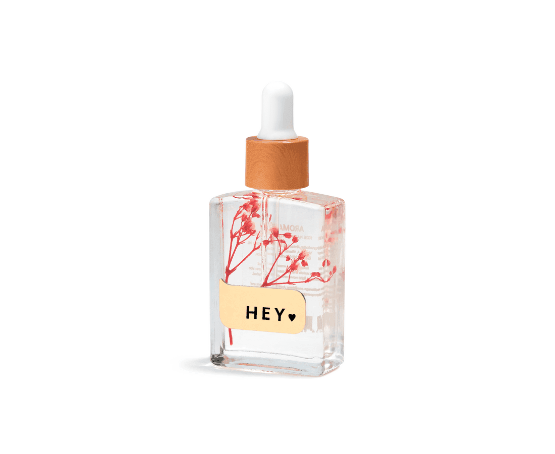 HEYLOVE cuticle olie aroma spa in transparante verpakking