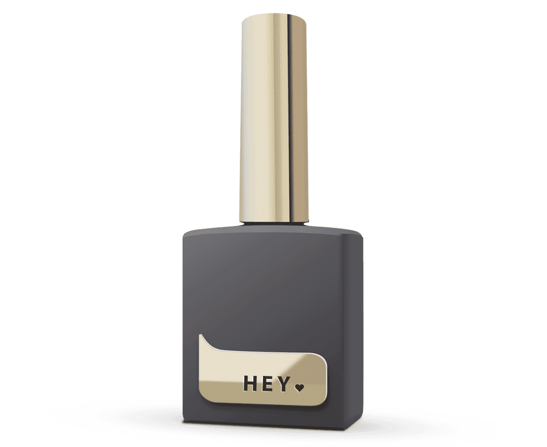HEYLOVE top coat gellak hoogglans in zwart voor een langdurige glans