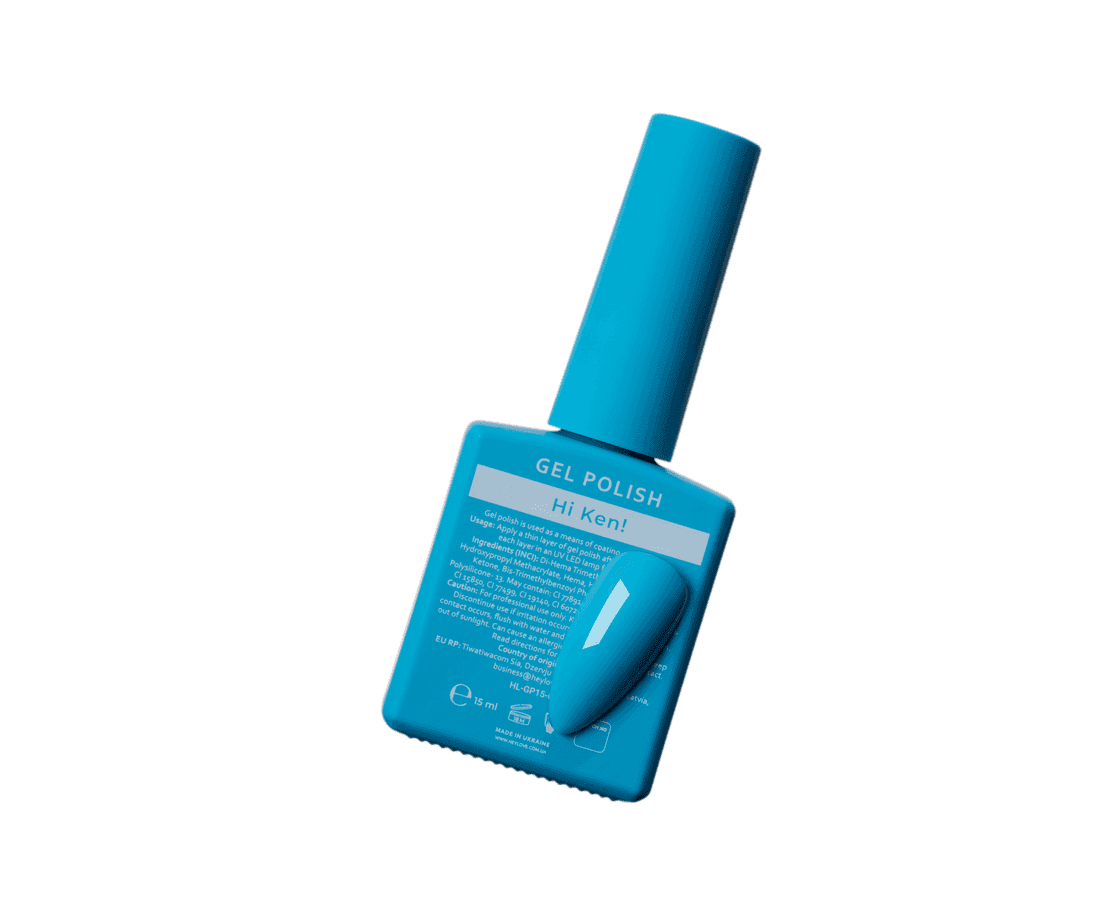 HEYLOVE gellak 15ml kopen in heldere blauwe kleur voor een stijlvolle manicure
