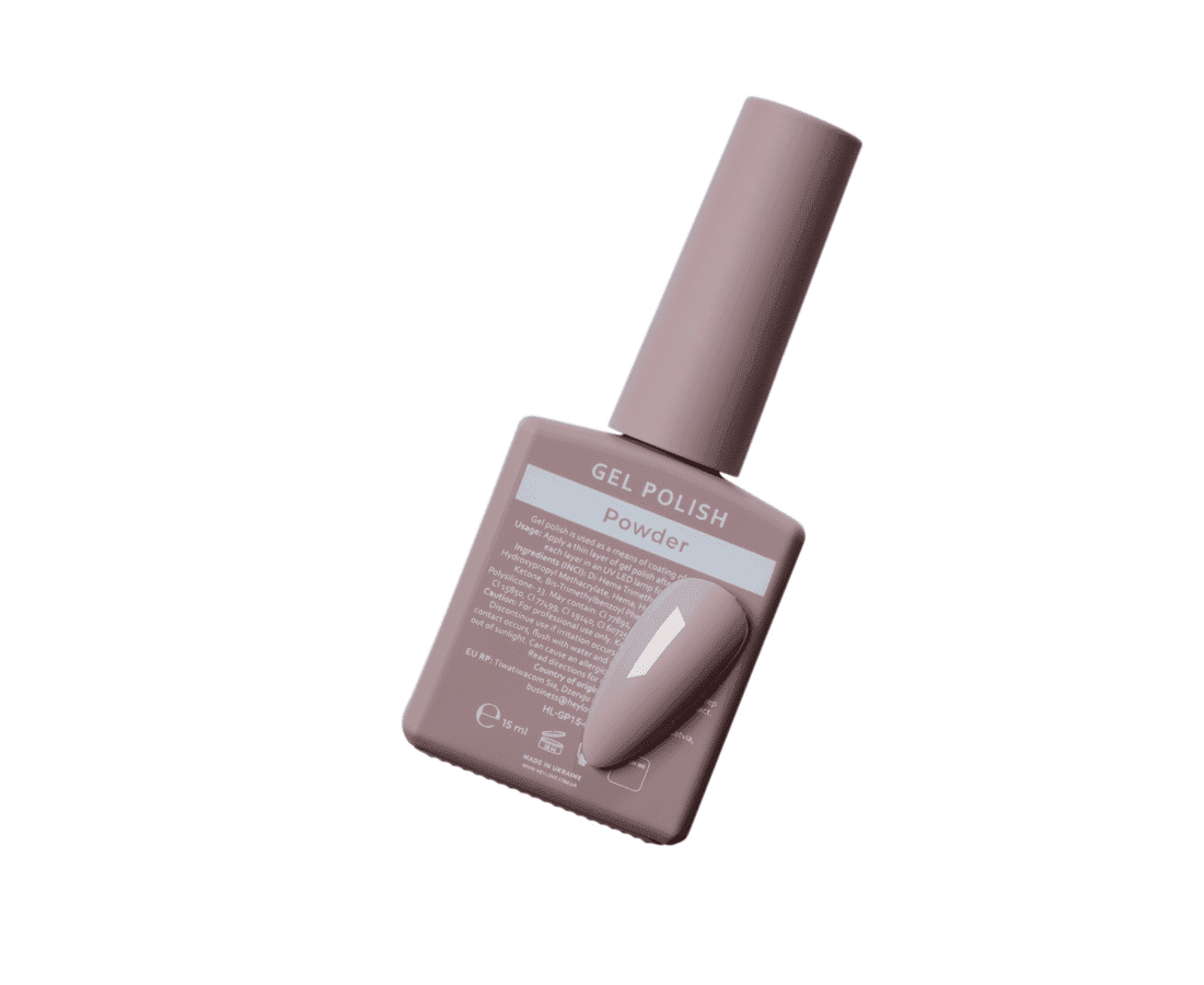 HEYLOVE gellak powder kopen in lichtroze, ideaal voor nagelstyling.