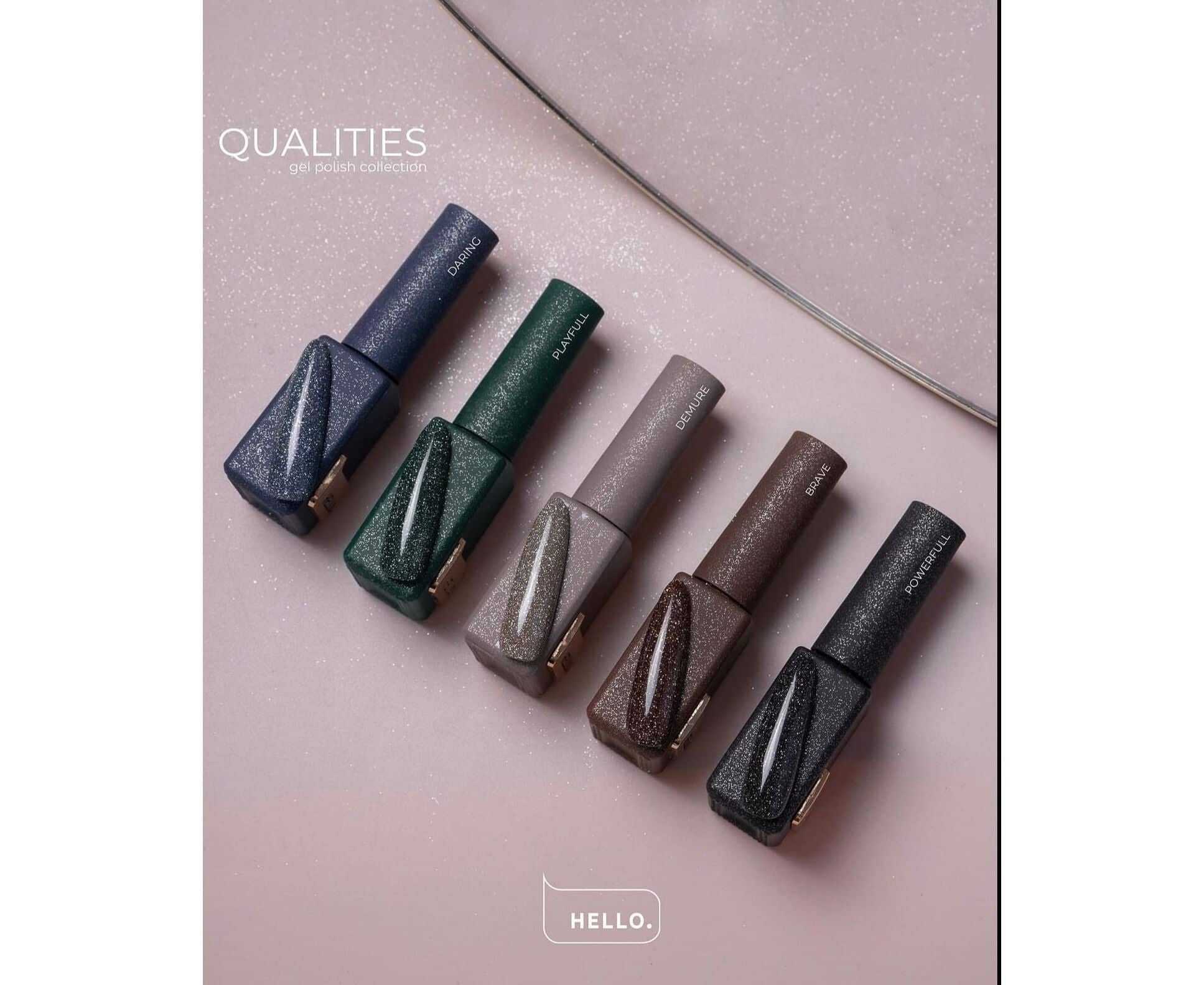 HEYLOVE Reflective Gellak DEMURE, 15ml - SimDi Beauty