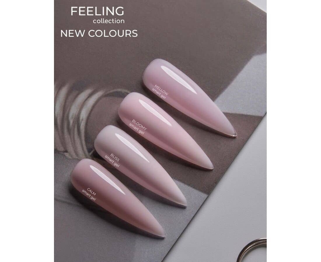 HEYLOVE Smart Gel BIAB kopen, collectie in zachte roze tinten voor nagelkunst