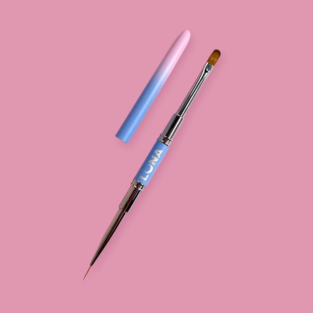 LUNA Dubbelzijdige penseel 11mm - SimDi Beauty
