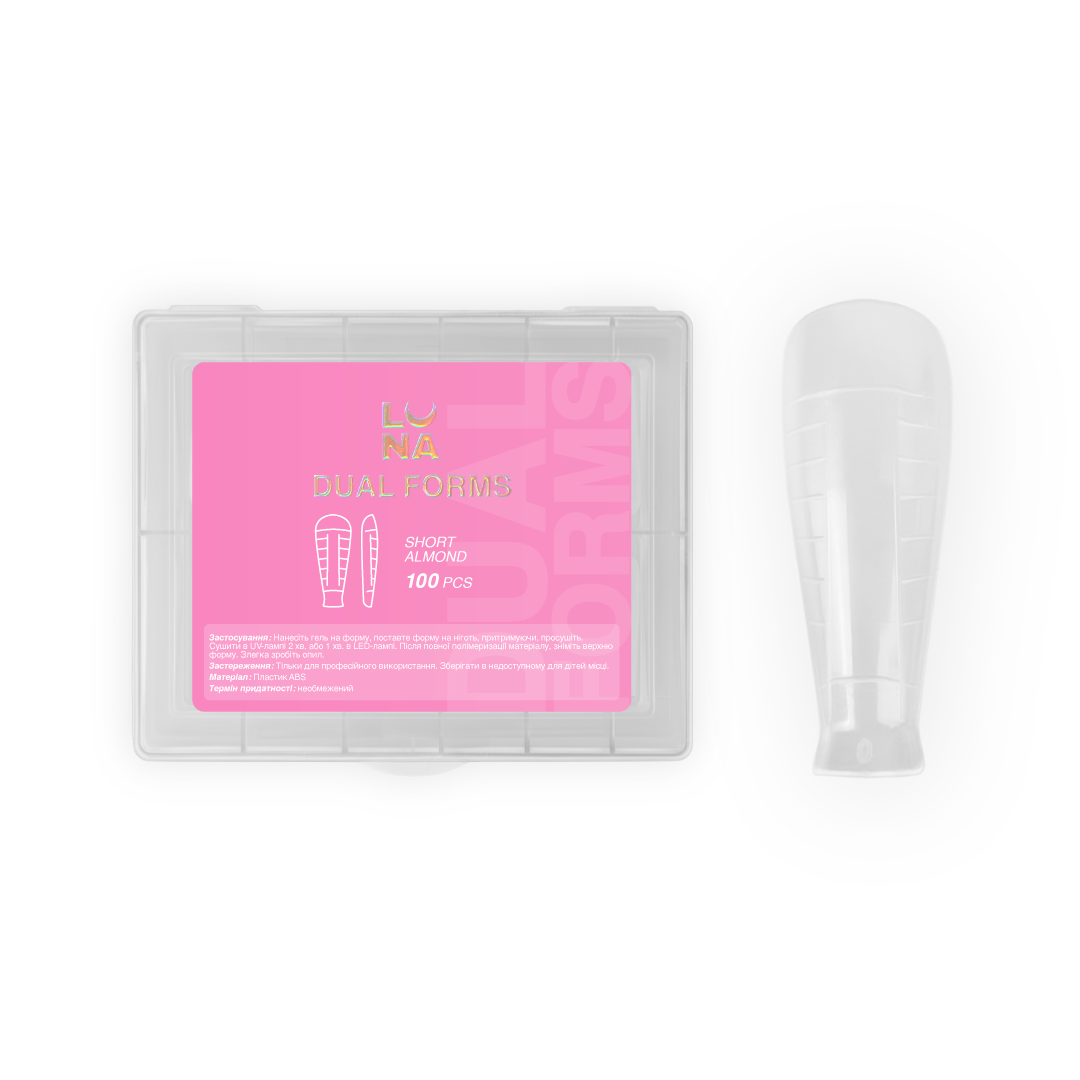 LUNA Herbruikbare Bovenste/Top Nagelvormen 120 stuks - SimDi Beauty