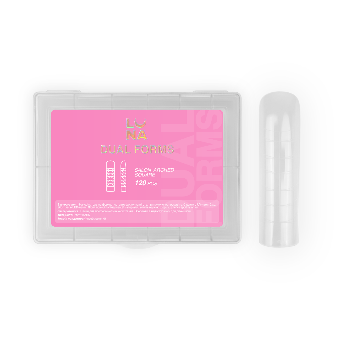 LUNA Herbruikbare Bovenste/Top Nagelvormen 120 stuks - SimDi Beauty