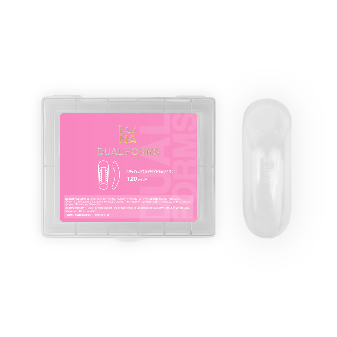 LUNA Herbruikbare Bovenste/Top Nagelvormen 120 stuks - SimDi Beauty