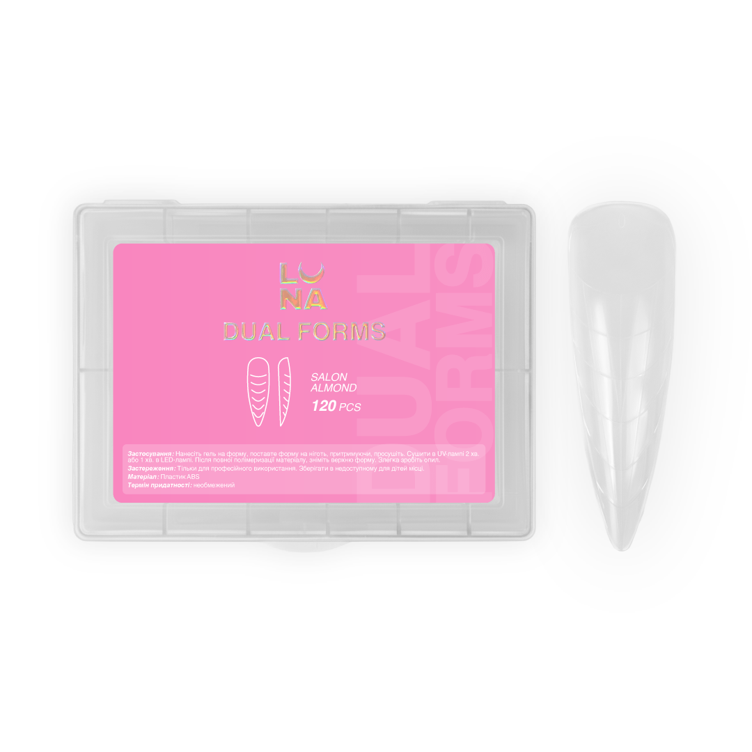 LUNA Herbruikbare Bovenste/Top Nagelvormen 120 stuks - SimDi Beauty