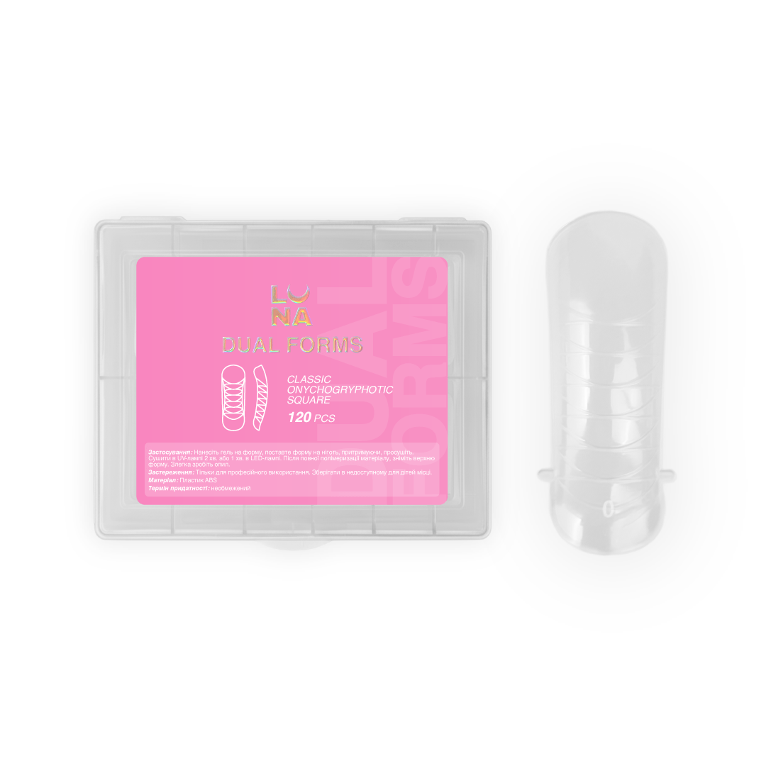 LUNA Herbruikbare Bovenste/Top Nagelvormen 120 stuks - SimDi Beauty