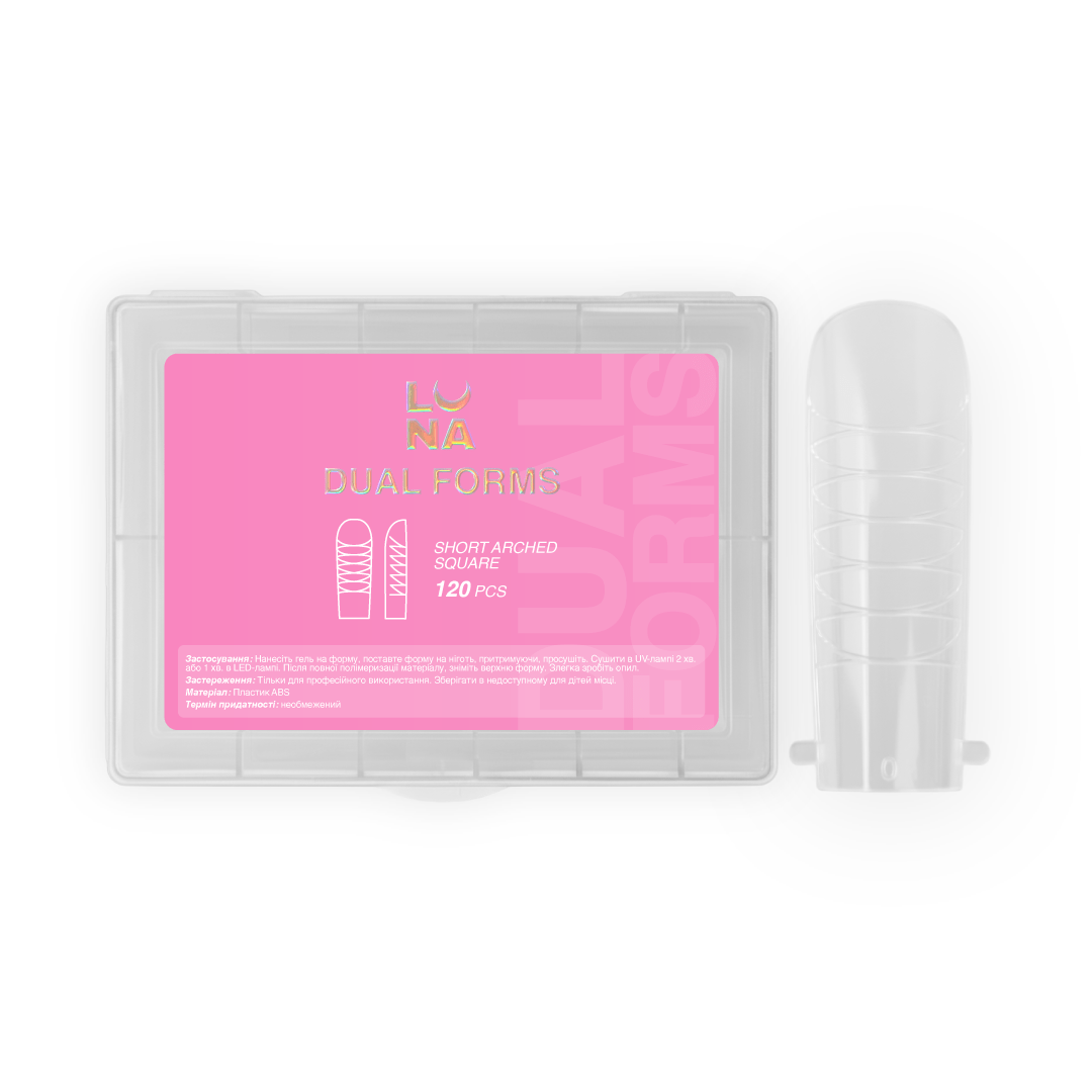 LUNA Herbruikbare Bovenste/Top Nagelvormen 120 stuks - SimDi Beauty