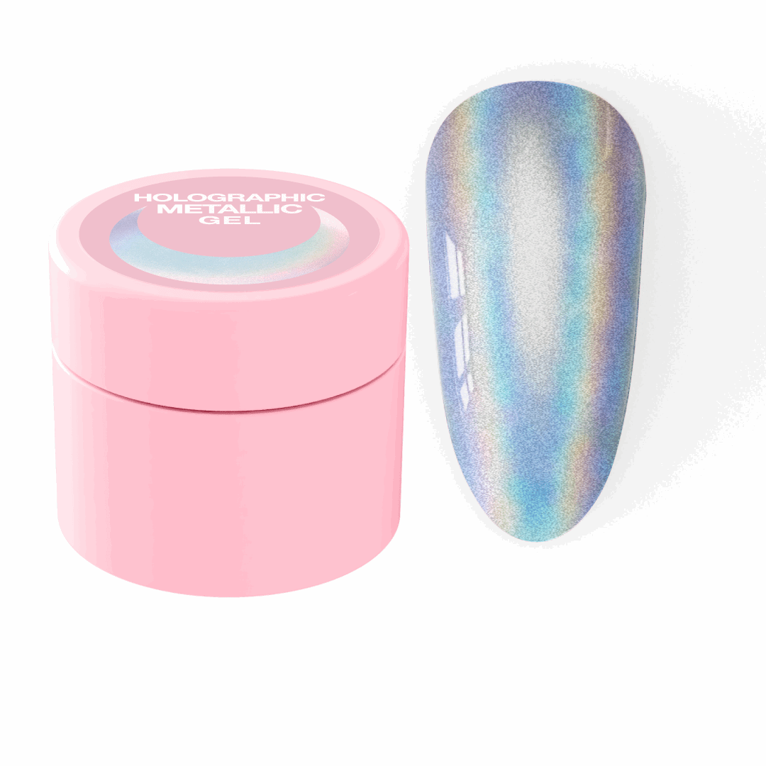 LUNA Holographic Metallic Gel, 5ml - SimDi Beauty